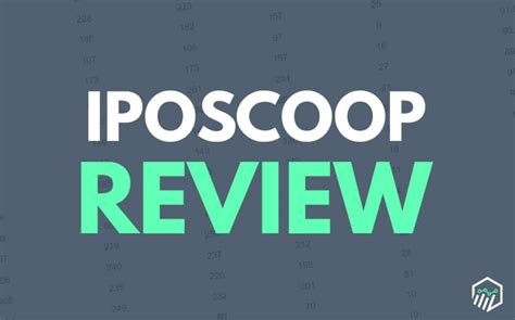 Find out whats hot and whats not at IPOScoop. . Ipo scoop